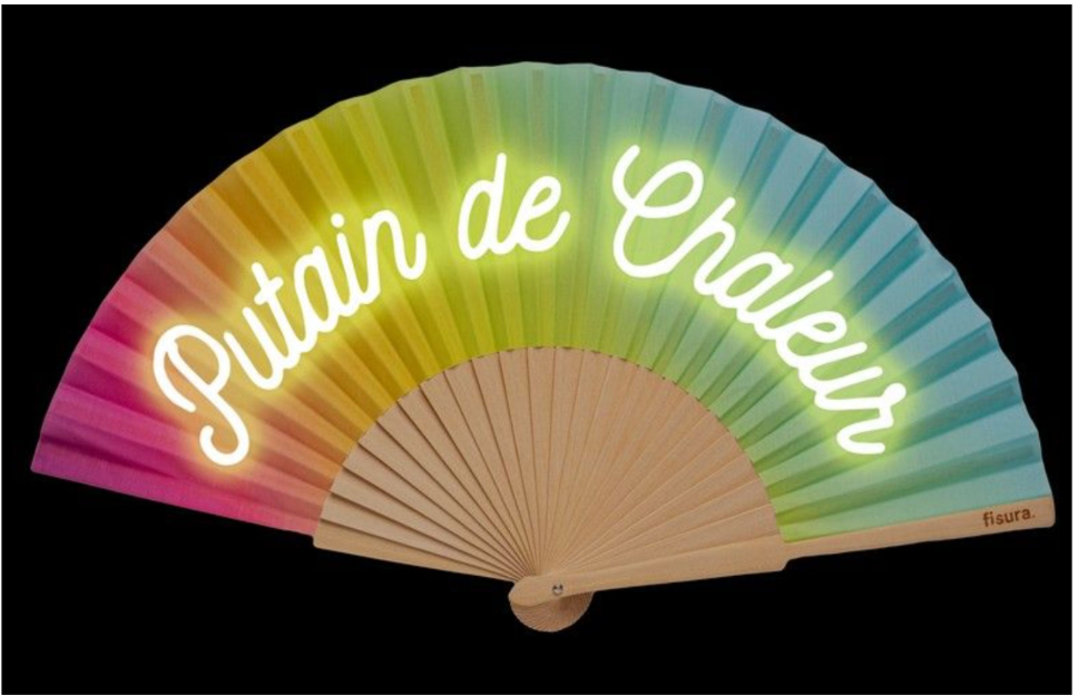 Eventail P***** de chaleur Rainbow (4 styles)