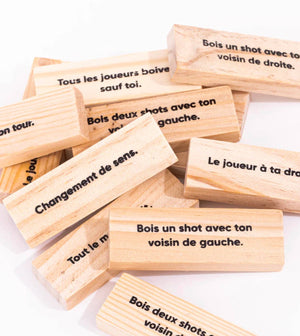 Jeu à boire - la tour infernale