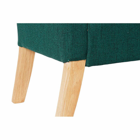 Banc en bois naturel et polyester