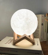 Lampe lunaire avec contrôle tactile