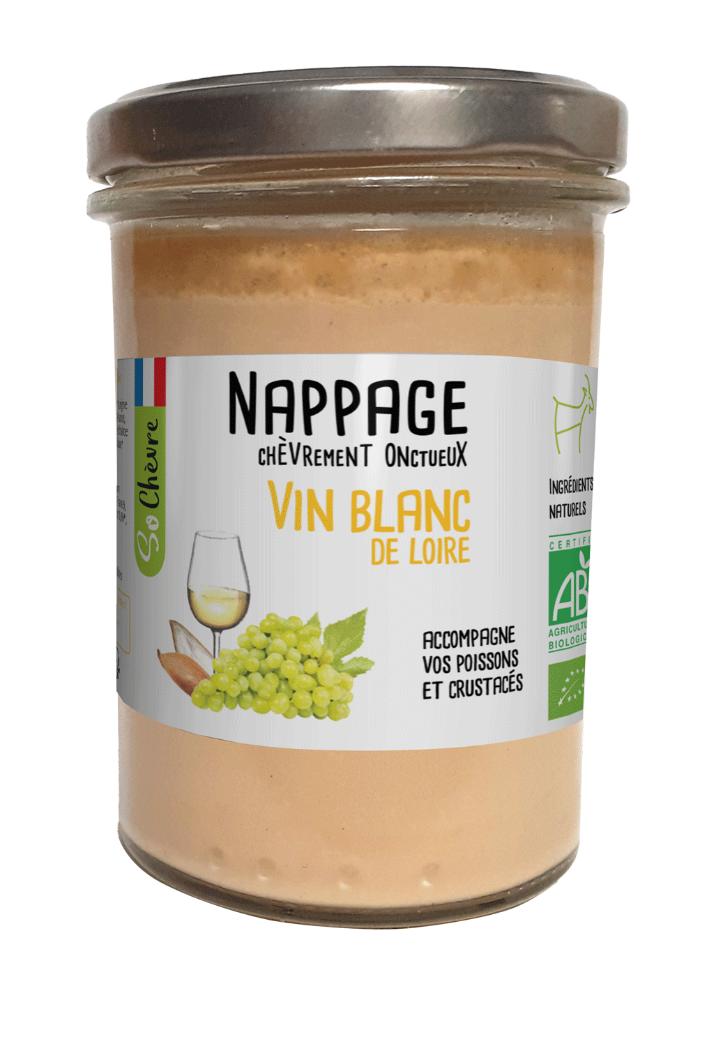 Nappage vin blanc de Loire