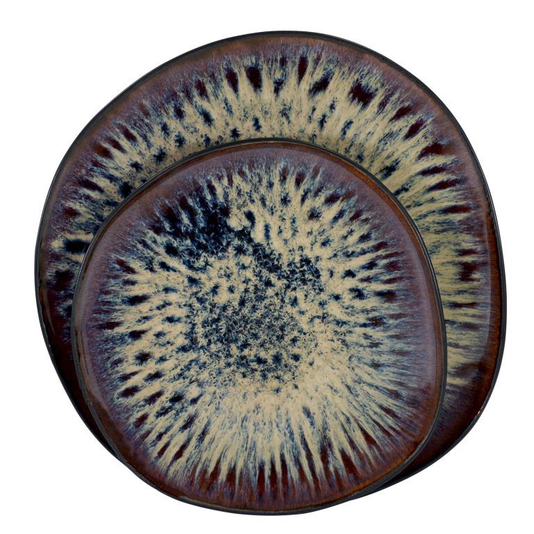 Assiette plate - 27 cm - Gao vert